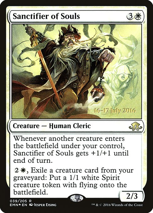 Magic the Gathering Card - Sanctifier of Souls - MTG Circle