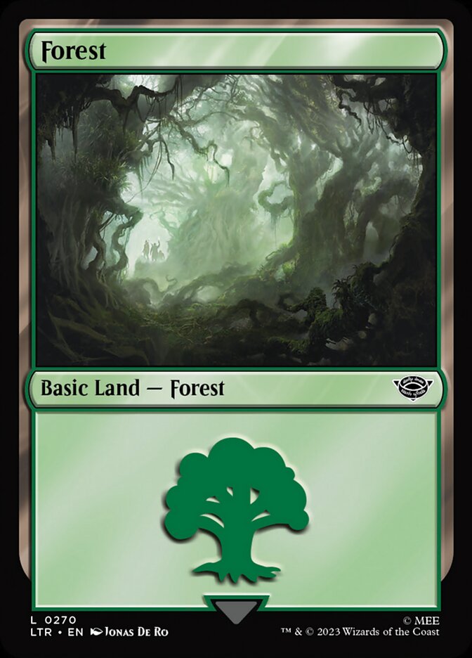 Magic the Gathering Card - Forest - MTG Circle