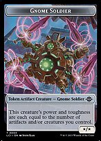 Magic the Gathering Card - Gnome Soldier - MTG Circle