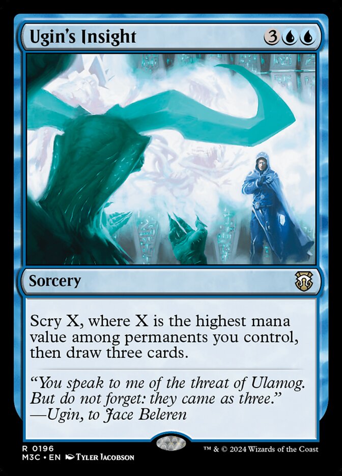 Magic the Gathering Card - Ugin's Insight - MTG Circle