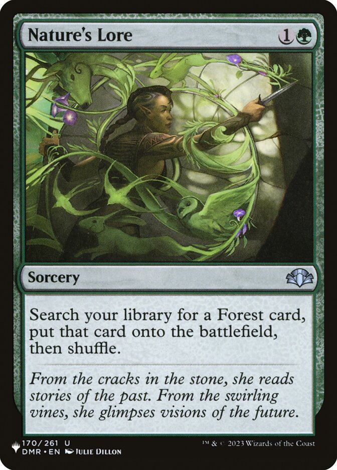 Magic the Gathering Card - Nature's Lore - MTG Circle
