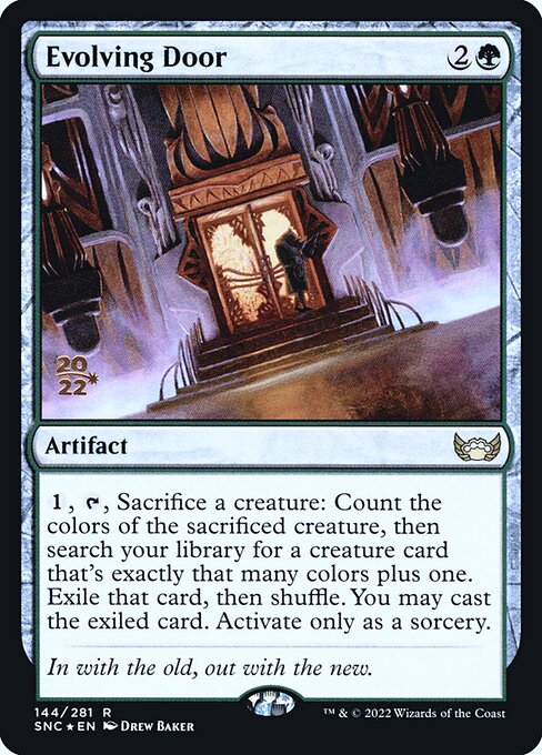Magic the Gathering Card - Evolving Door - MTG Circle