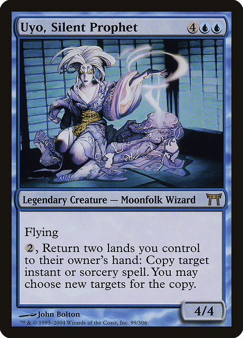 Magic the Gathering Card - Uyo, Silent Prophet - MTG Circle