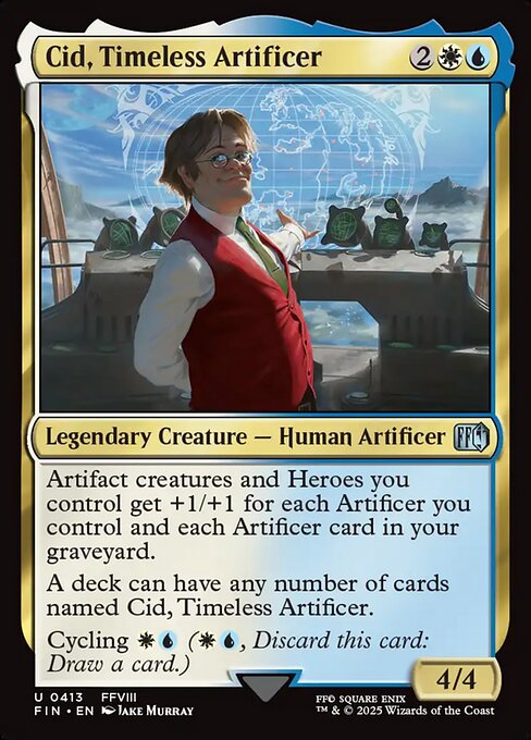 Magic the Gathering Card - Cid, Timeless Artificer - MTG Circle