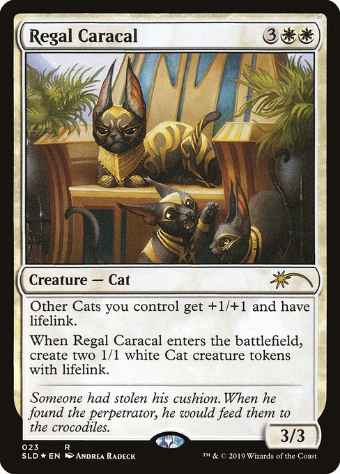 Magic the Gathering Card - Regal Caracal - MTG Circle