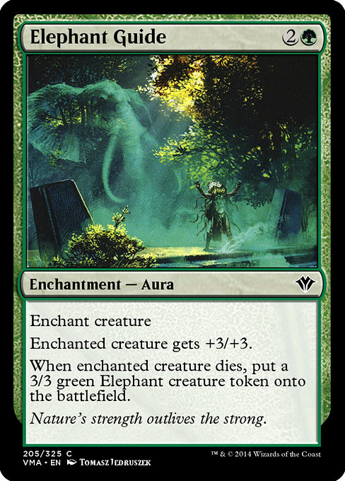 Magic the Gathering Card - Elephant Guide - MTG Circle