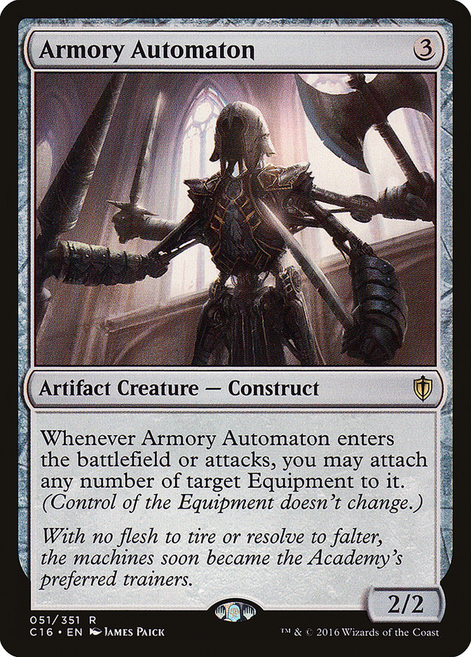 Magic the Gathering Card - Armory Automaton - MTG Circle