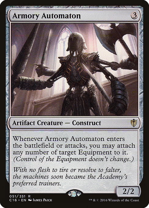 Magic the Gathering Card - Armory Automaton - MTG Circle