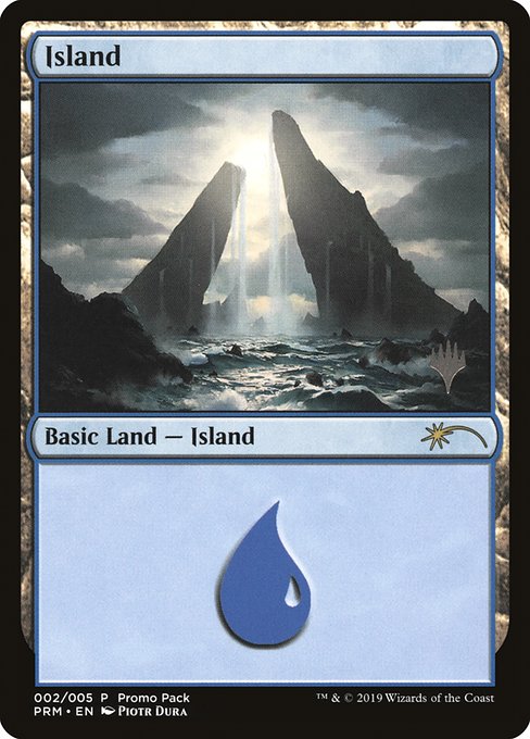 Magic the Gathering Card - Island - MTG Circle
