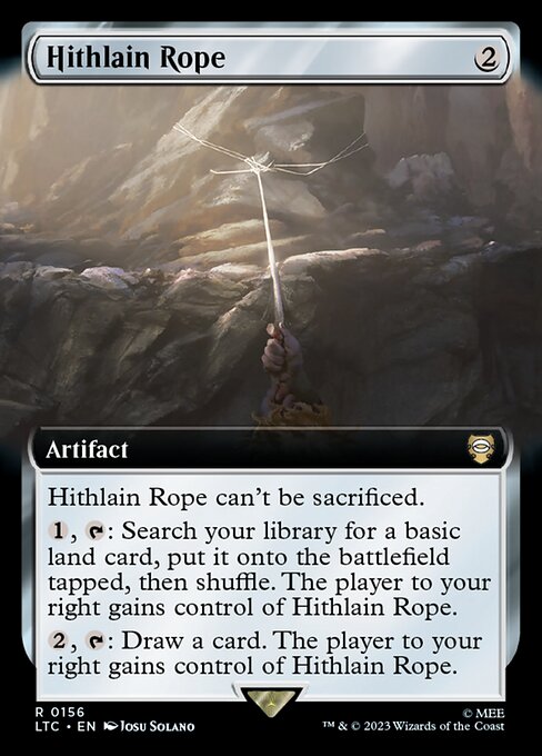 Magic the Gathering Card - Hithlain Rope - MTG Circle