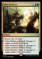 Magic the Gathering Card - Clan Defiance - MTG Circle