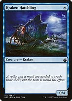 Magic the Gathering Card - Kraken Hatchling - MTG Circle