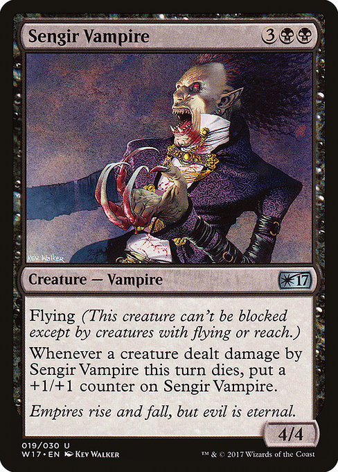 Magic the Gathering Card - Sengir Vampire - MTG Circle