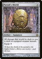 Magic the Gathering Card - Pariah's Shield - MTG Circle