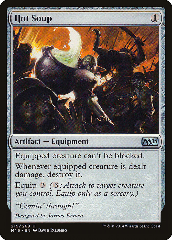 Magic the Gathering Card - Hot Soup - MTG Circle
