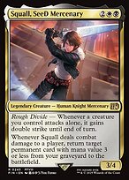 Magic the Gathering Card - Squall, SeeD Mercenary - MTG Circle