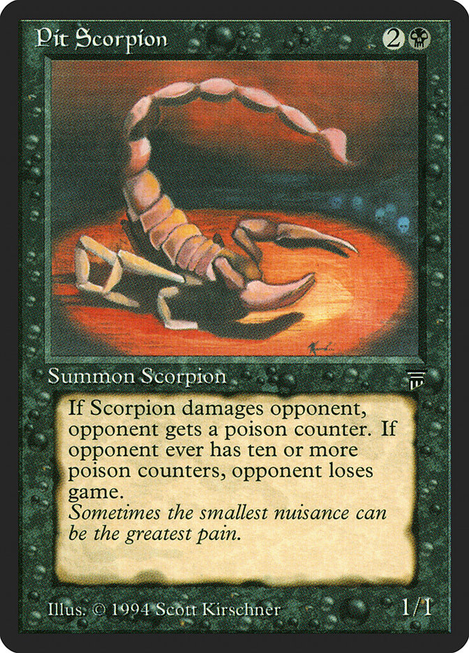 Magic the Gathering Card - Pit Scorpion - MTG Circle