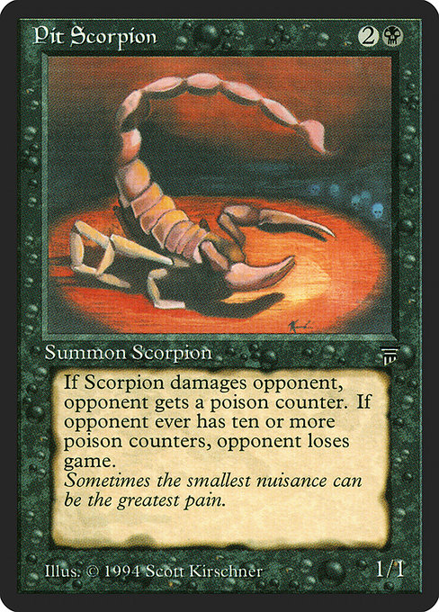 Magic the Gathering Card - Pit Scorpion - MTG Circle