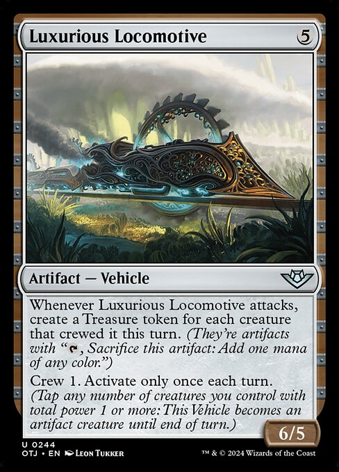 Magic the Gathering Card - Luxurious Locomotive - MTG Circle