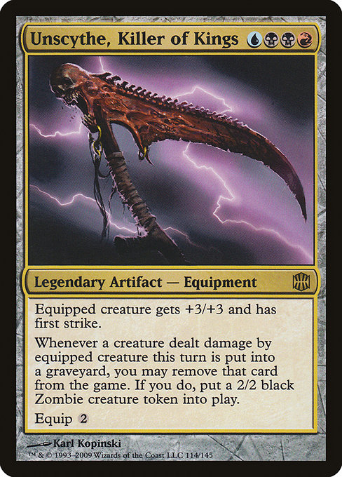 Magic the Gathering Card - Unscythe, Killer of Kings - MTG Circle