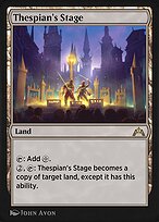 Magic the Gathering Card - Thespian's Stage - MTG Circle