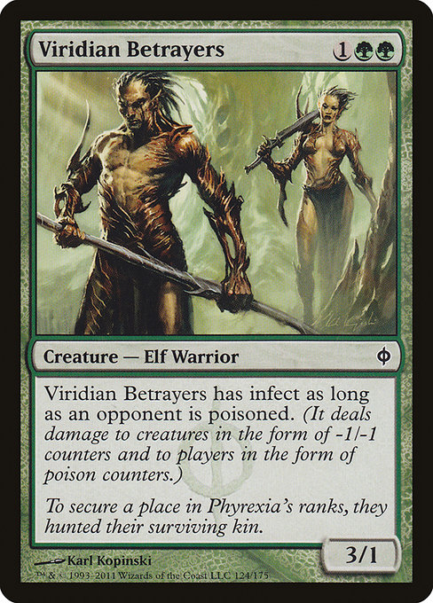 Magic the Gathering Card - Viridian Betrayers - MTG Circle