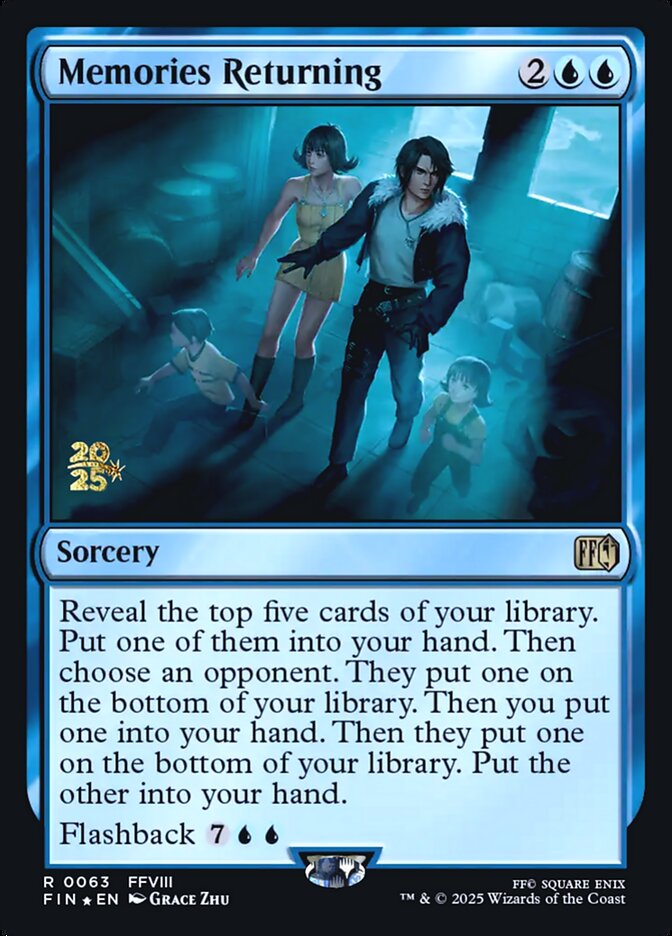 Magic the Gathering Card - Memories Returning - MTG Circle