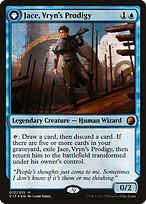 Magic the Gathering Card - Jace, Vryn's Prodigy // Jace, Telepath Unbound - MTG Circle