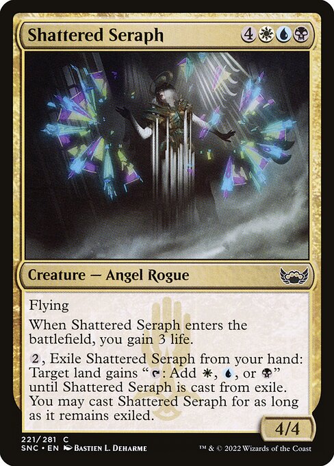 Magic the Gathering Card - Shattered Seraph - MTG Circle