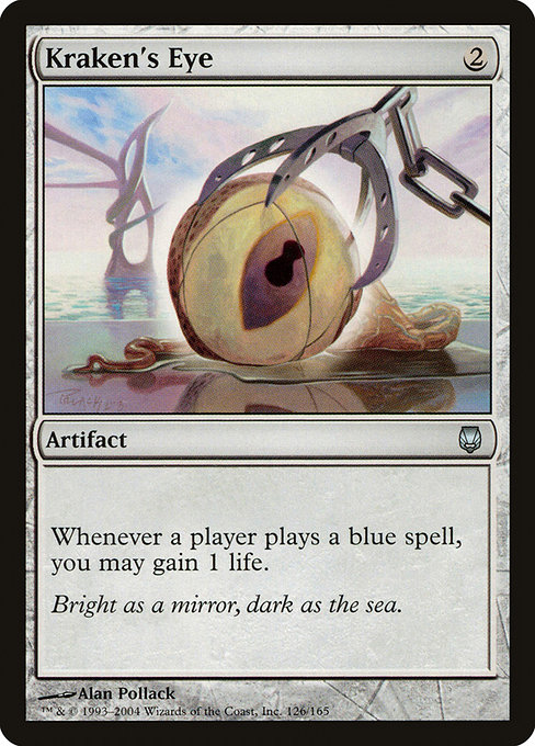 Magic the Gathering Card - Kraken's Eye - MTG Circle