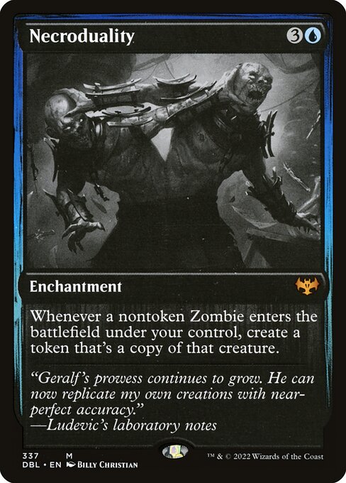 Magic the Gathering Card - Necroduality - MTG Circle