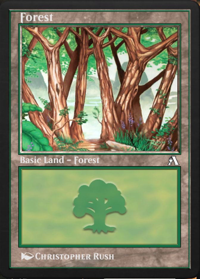 Magic the Gathering Card - Forest - MTG Circle