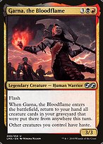 Magic the Gathering Card - Garna, the Bloodflame - MTG Circle