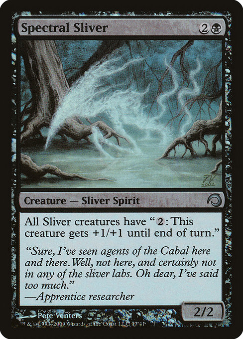 Magic the Gathering Card - Spectral Sliver - MTG Circle