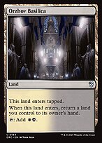 Magic the Gathering Card - Orzhov Basilica - MTG Circle