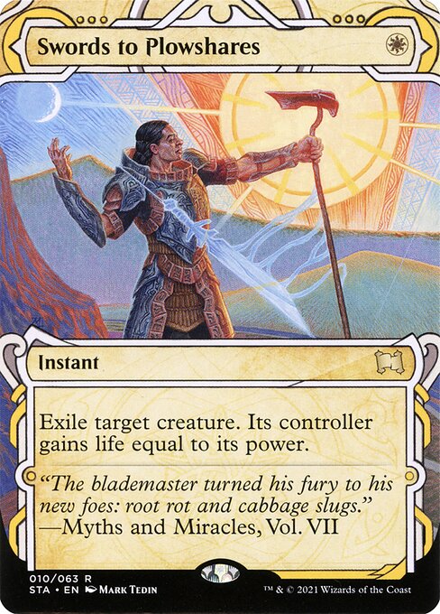 Magic the Gathering Card - Swords to Plowshares - MTG Circle