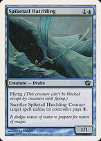 Magic the Gathering Card - Spiketail Hatchling - MTG Circle