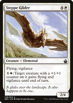 Magic the Gathering Card - Steppe Glider - MTG Circle