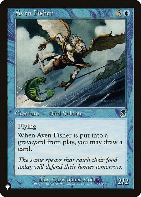 Magic the Gathering Card - Aven Fisher - MTG Circle