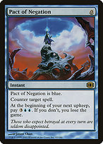 Magic the Gathering Card - Pact of Negation - MTG Circle