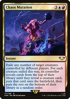 Magic the Gathering Card - Chaos Mutation - MTG Circle