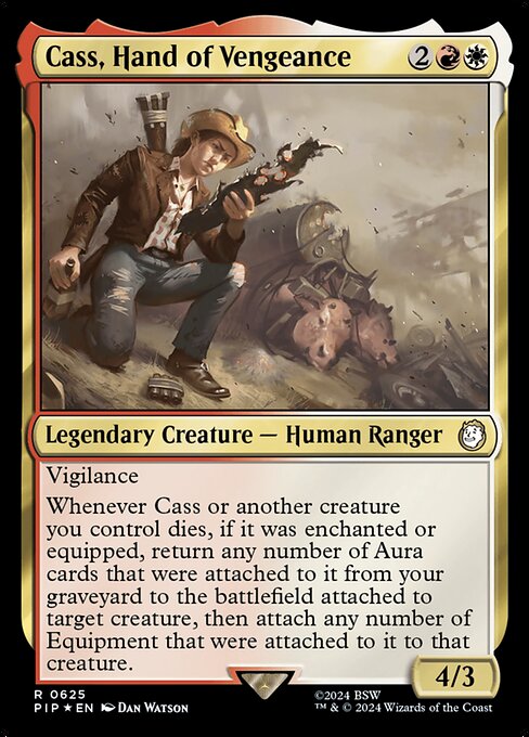 Magic the Gathering Card - Cass, Hand of Vengeance - MTG Circle