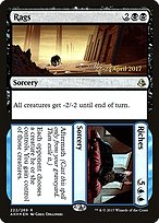 Magic the Gathering Card - Rags // Riches - MTG Circle