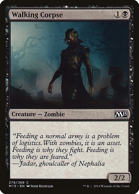 Magic the Gathering Card - Walking Corpse - MTG Circle