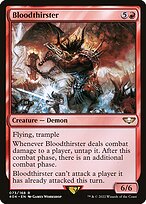 Magic the Gathering Card - Bloodthirster - MTG Circle