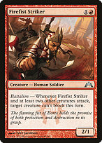 Magic the Gathering Card - Firefist Striker - MTG Circle