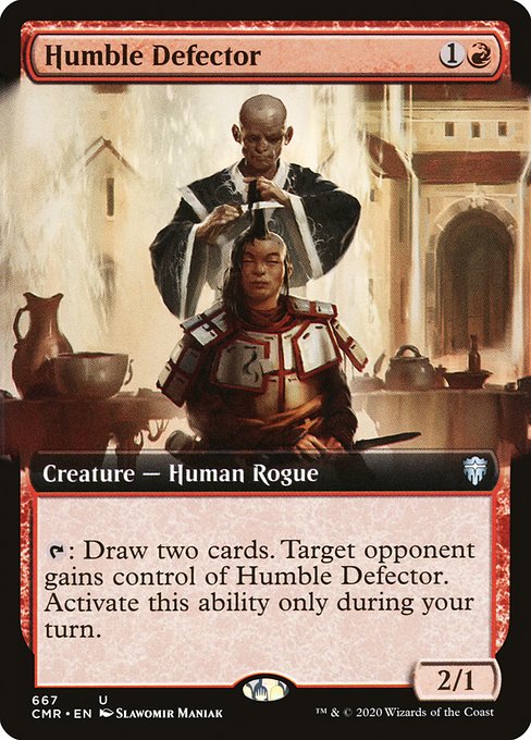 Magic the Gathering Card - Humble Defector - MTG Circle
