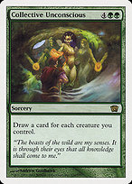 Magic the Gathering Card - Collective Unconscious - MTG Circle