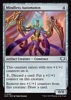 Magic the Gathering Card - Mindless Automaton - MTG Circle