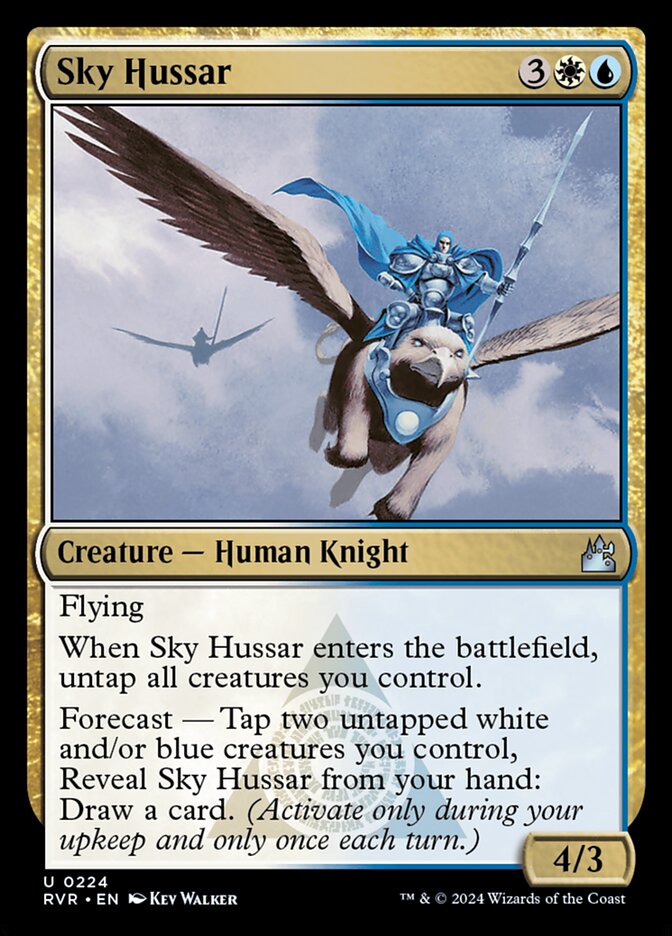 Magic the Gathering Card - Sky Hussar - MTG Circle